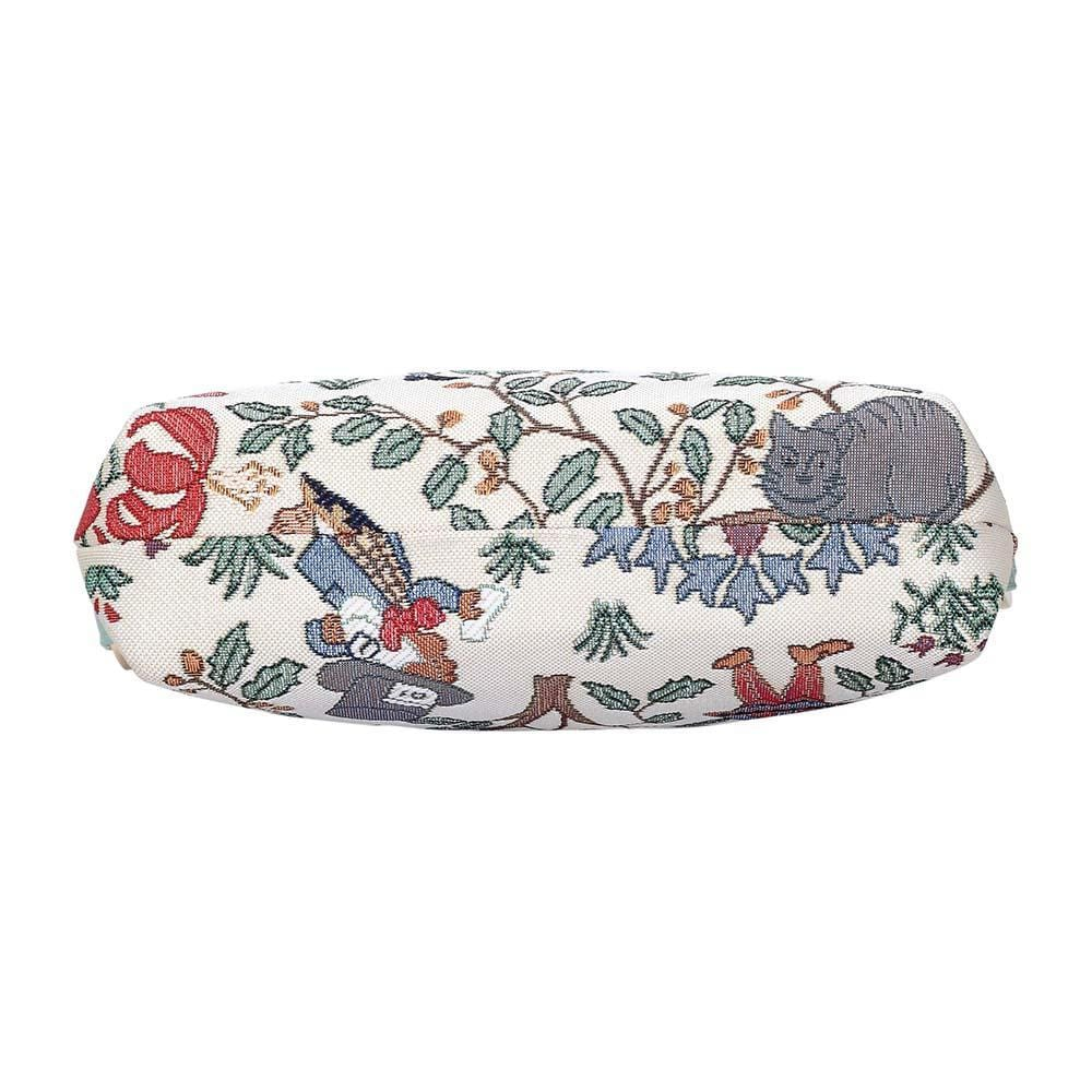 COSM-ALICE | Charles Voysey Alice in Wonderland Cosmetic Make Up Bag - www.signareusa.com