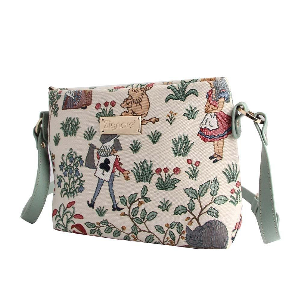 XB02-ALICE | CFA VOYSEY ALICE IN WONDERLAND CROSS BODY BAG PURSE HANDBAG - www.signareusa.com