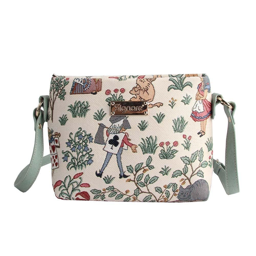 XB02-ALICE | CFA VOYSEY ALICE IN WONDERLAND CROSS BODY BAG PURSE HANDBAG - www.signareusa.com